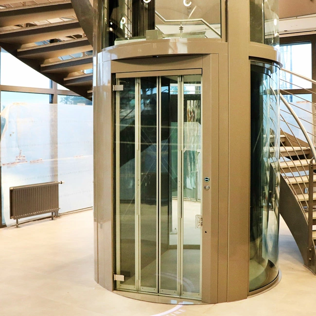 THANG MÁY KÍNH TRÒN